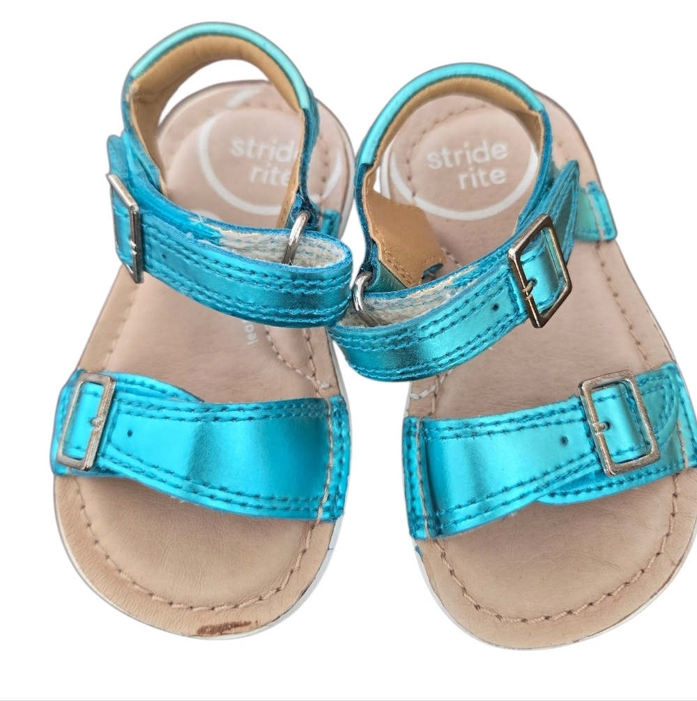 Stride Rite Kids Blue Sandals Size 4
